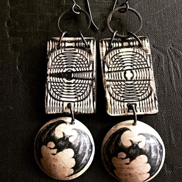 3 Artisan Made Jewelry Components for Necklaces/Earrings/Beading/Crafting - Picture 7 of 7